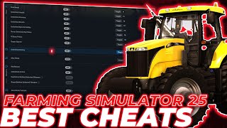 FARMING SIMULATOR 25 CHEATS TRAINER  19 MODS  UNLIMITED MONEY  UNLOCK ALL CARS amp OTHER [upl. by Henriques]