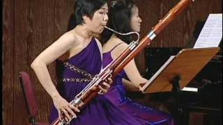 Tim Jansa Three Miniatures for Flute Bassoon amp Piano [upl. by Yaffit880]