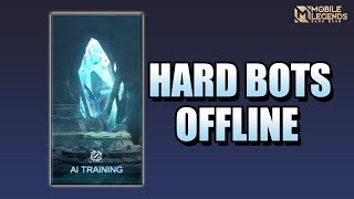 UNLOCK HARD AI ON OFFLINE MODE  OFFICIAL SERVER [upl. by Gaskin537]