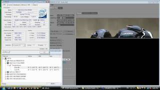 HD Overclocked CPU Intel E8400 at 36GHz Benchmark [upl. by Kirre]