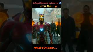 Coldest Moment in Marvel 🥶ironmanmarvelshorts [upl. by Hovey]