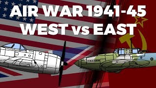 Eastern vs Western Front  WW2 Air War [upl. by Dawkins]