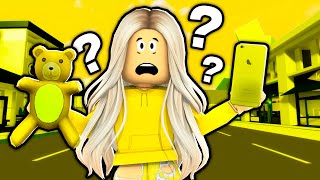 Everything Turned YELLOW Roblox Brookhaven [upl. by Gibbs486]