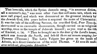 Thomas Didymus Apollo Didymous Tammuz Adonis Jupiter Ammon Lord  The Sun [upl. by Kus]