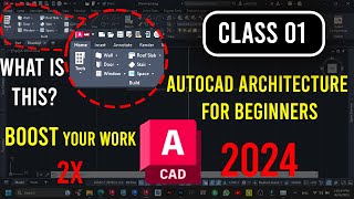 Introduction to AutoCAD Architecture 2024 for beginners  Class 01  Arch life studio autocad2024 [upl. by Lamar419]