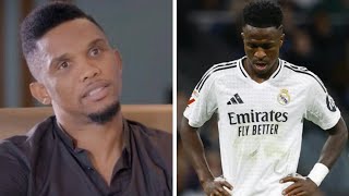 Etoo BALLON DOR RODRI  VINICIUS A ETE VICTIME DE RACSME COMME MOI ET DROGBA A LEPOQUE [upl. by Ehrman380]