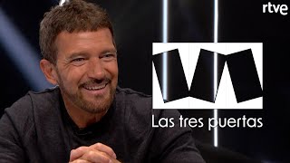 Entrevista a ANTONIO BANDERAS  Las tres puertas [upl. by Dominga184]