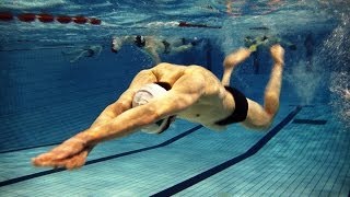 natation éducatif papillon  1 mouvement de bras 4 ondulations [upl. by Nellad]