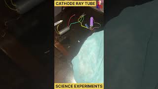 cathode ray tube  science experiment experiment science shorts [upl. by Araeit783]