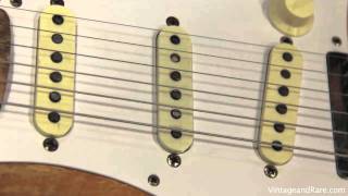 Vintage Fender Stratocaster 1957  Vintage Guitar Show Denmark  VintageampRareTV [upl. by Hartmann138]