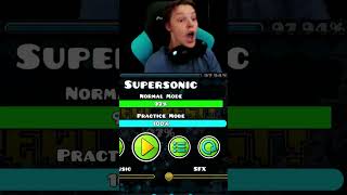 Supersonic 100 Insane Demon completion [upl. by Guinevere734]