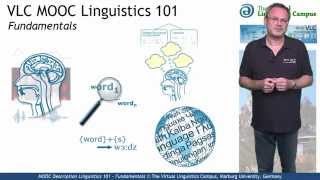 pMOOC Description Linguistics 101  Fundamentals [upl. by Yenruogis]