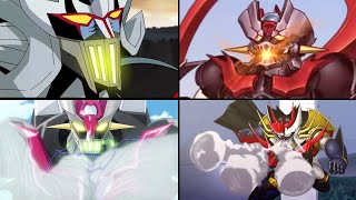 Grendizer U Mazinger X ZERO amp Mazinkaiser Rust Comparison グレンダイザーU マジンガーX マジンカイザー クロスハリケーン ルスト比較 [upl. by Arutek]