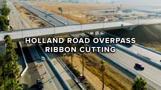 Holland Road Overpass Ribbon Cutting Ceremony [upl. by Yentyrb]