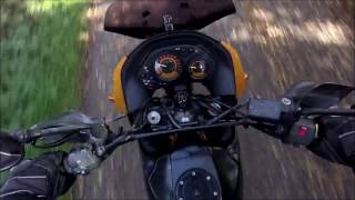 Kawasaki KLE 500 offroad between Shaftesbury and Salisbury HD [upl. by Tchao]