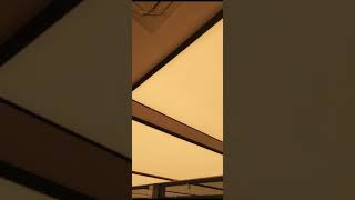 Stretch ceiling with backlit [upl. by Quennie342]