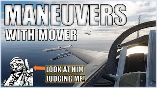 Lessons with an actual Viper Pilot  Flying with Mover and the DCS F16 [upl. by Isnyl522]