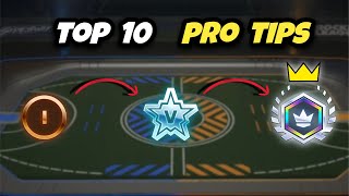 Top 10 Pro Tips to Rank Up In Rocket League Sideswipe [upl. by Anile]