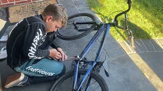 New bike day Max Radivo gets a Chase Element BMX race bike [upl. by Arved]