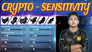 i8 Crypto  100 Original Sensitivity ✅ Best zero Recoil sensitivity💥By ‎crypto5775 🌟 [upl. by Josy]