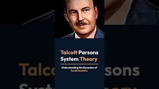 System Theory By Talcott Parsons  sociologylearners1835 [upl. by Shelburne73]