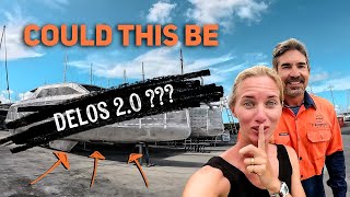 Our NEW Dream BoatSailing Vessel Delos Ep 451 [upl. by Alleul]