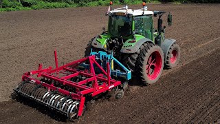 Woelen amp Schijfeggen  Disc Harrowing  Scheibeneggen  Fendt 516  Imants  Evers Agro [upl. by Younglove]