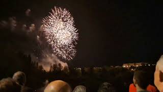 Fuegos artificiales en Salamanca [upl. by Eseerahs]