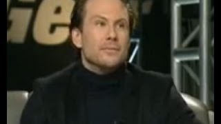 The Christian Slater interview  Top Gear  Series 5  BBC [upl. by Rosel]