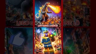 Thử Thách Đố Vui 🧠🍬 Keo Nặng  Thế Giới Lego Lego Godzilla Khổng Lồ Vs Lego Thanos [upl. by Aseek295]