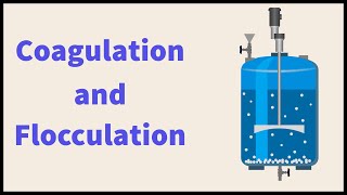 Coagulation and Flocculation in water treatment  coagulation and flocculation process [upl. by Anoiek]