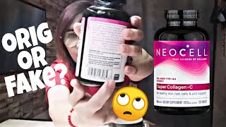 UNBOXING NEOCELL SUPER COLLAGEN 1amp3  VITAMIN C REAL OR FAKE [upl. by Cristi]