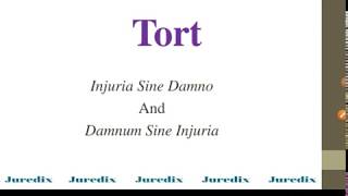 Tort  Injuria Sine Damno and Damnum sine Injuria EnglishHindi LawLLBBALLBCLATPCSJAPO [upl. by Candless]