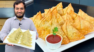 Aloo Samosay Recipe  Easy Step by Step Crispy Potato Samosa Better [upl. by Niac]