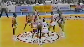 1984 Spurs vs Lakers Rare Full Game [upl. by Noram]