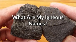 IgnRxHow to Observe Texture and Color to Identify and Name Gabbro and Basalt Igneous Rocks [upl. by Harwilll]