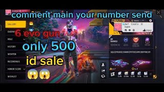 free fire id sale low price 😱💸FF is sale 💲 low price id sale😱💸 [upl. by Ahsat781]