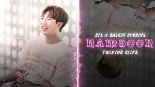 HD NAMJOON BASKIN ROBBINS CAM TWIXTOR CLIPS [upl. by Inaffets108]