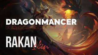 Dragonmancer Rakan  OPGG Skin Review  League of Legends [upl. by Krute24]