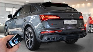 2023 Audi SQ5 Sportback TDI 341hp in Daytona Gray Pearl Effect  Sound Interior amp Exterior [upl. by Eimaraj]