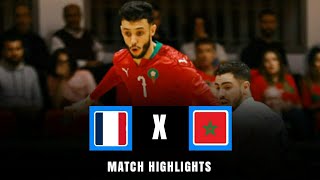 Morocco x France  International Futsal Friendly  Match Highlights  05112024 [upl. by Fisken]