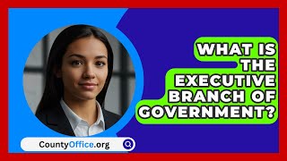 What Is The Executive Branch Of Government  CountyOfficeorg [upl. by Nerra]