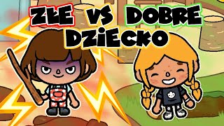 😈🆚😇 ZŁE dziecko vs DOBRE dziecko 🌞 TOCA BOCA 🍎 tocaboca [upl. by Gallenz54]