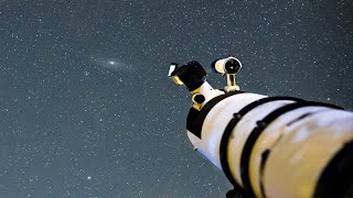 Andromeda Galaxy Live View through my Telescope [upl. by Eiramait]