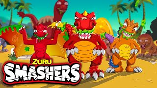 FULL Episodes  More Kids Cartoons  SMASHERS 💥 World  Dinosaur 🦖 Animated Stories [upl. by Anot956]