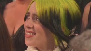 The Billie Eilish Oscars Moment That Has Twitter Fuming [upl. by Enegue]