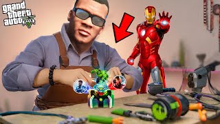 Franklin Repair Avengers Watch To Become New Avenger in GTA 5 [upl. by Aihsenat177]