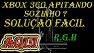 XBOX360 RGH APITANDO SOZINHO FAZENDO BARULHO DE ABRINDO BANDEJA SOZINHOSOLUÇÃO FÁCIL [upl. by Baudelaire508]