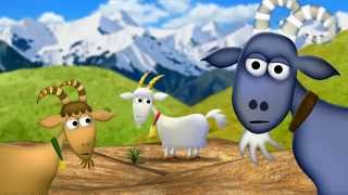 The 3 Billy Goats Gruff  KidsOut Charity Animation by Neil Whitman [upl. by Welch]