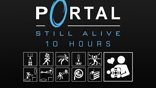 Portal 2 Coop Ending with ending song [upl. by Ahsilef]